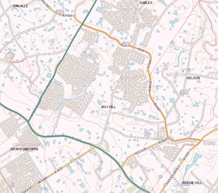 Box Hill - NSW State Planning - Suburb Location